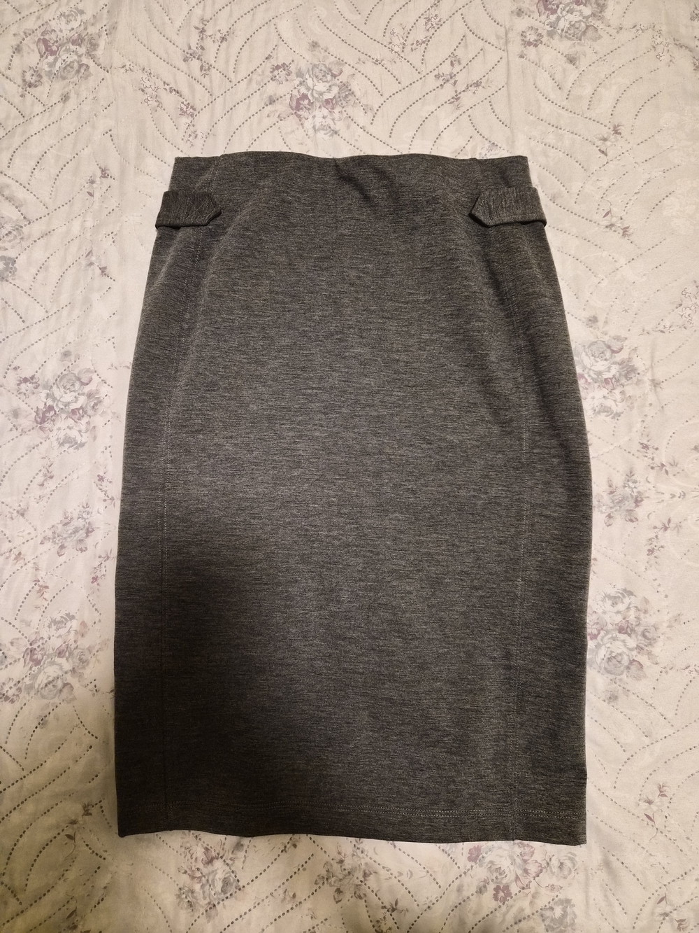Joe Fresh Classic Gray Pencil Skirt - Women's Workwear